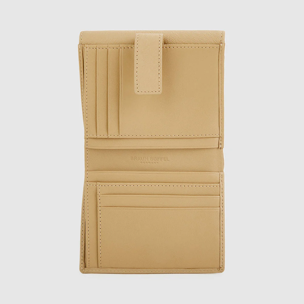 EYANA BIFOLD SMALL WALLET WITH EXTERNAL COIN COMPARTMENT - Image 10