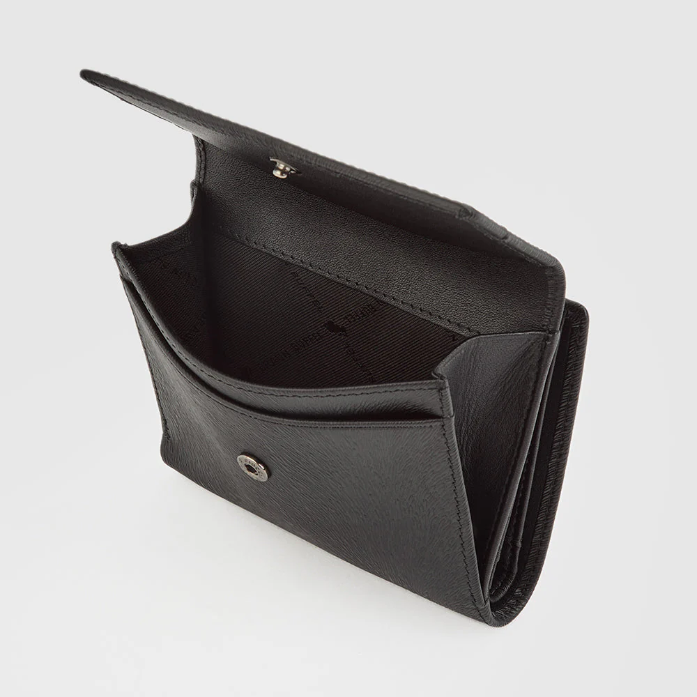 EYANA BIFOLD SMALL WALLET WITH EXTERNAL COIN COMPARTMENT - Image 4