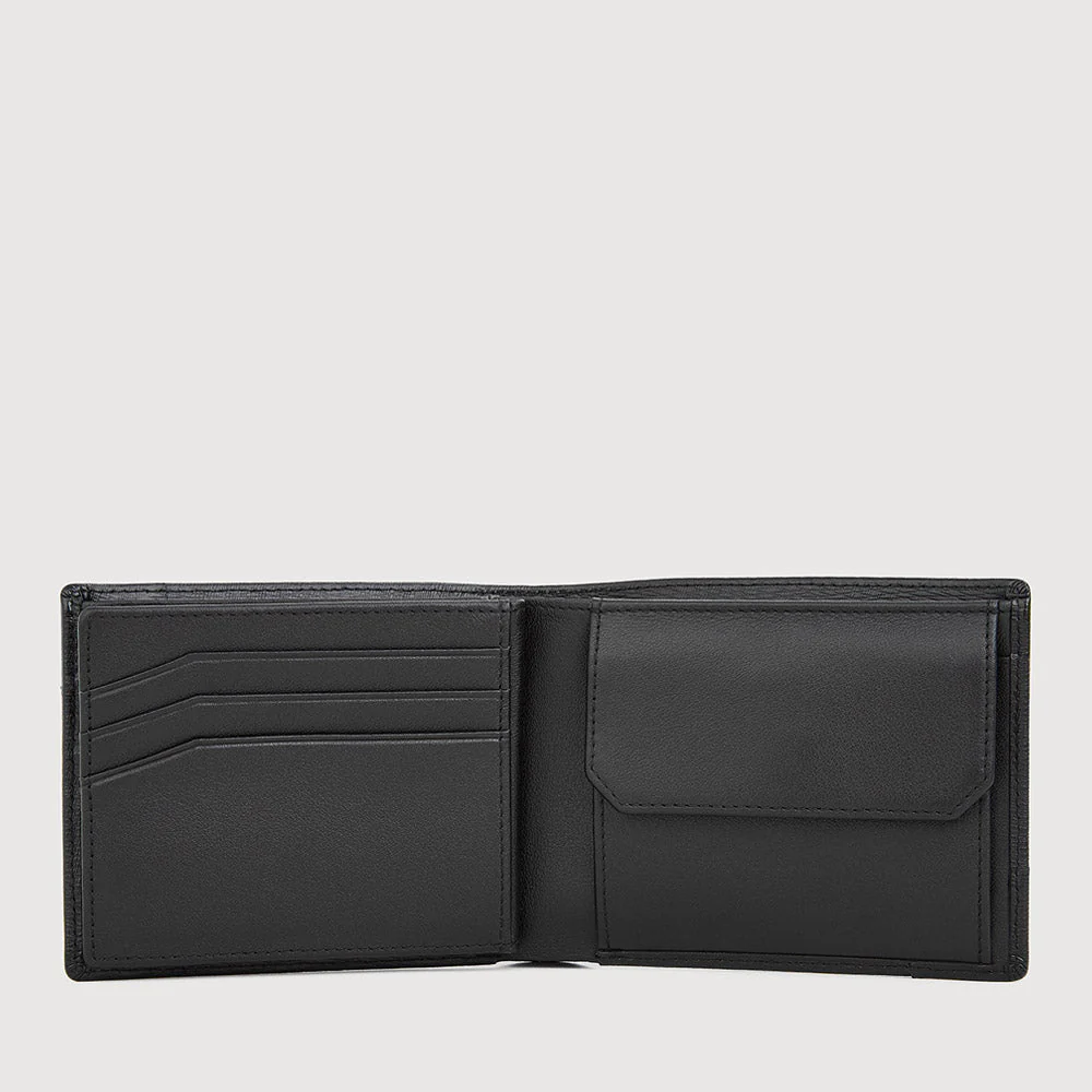 SLATE CENTRE FLAP WALLET WITH COIN COMPARTMENT - Image 10