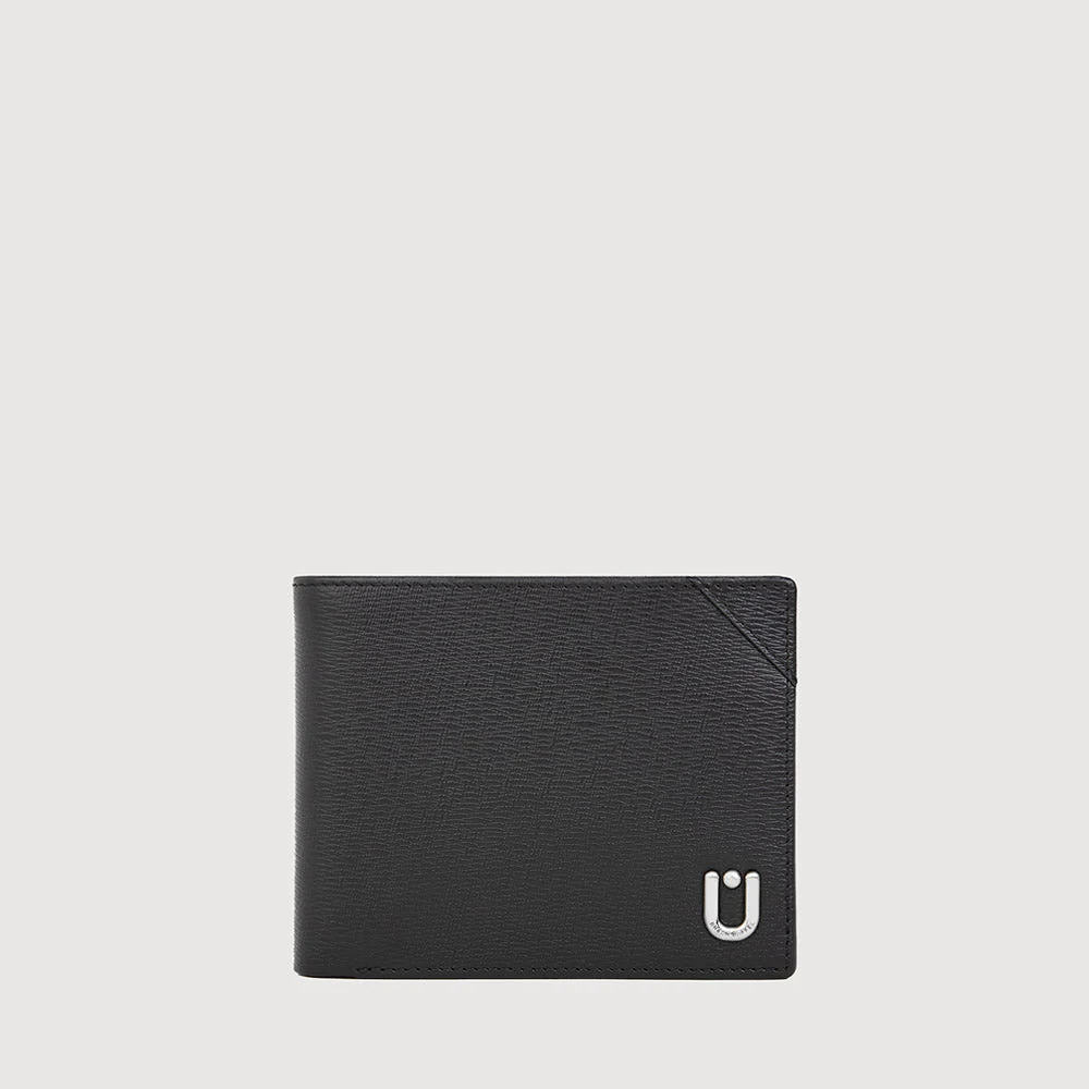 SLATE CENTRE FLAP WALLET WITH COIN COMPARTMENT - Image 6