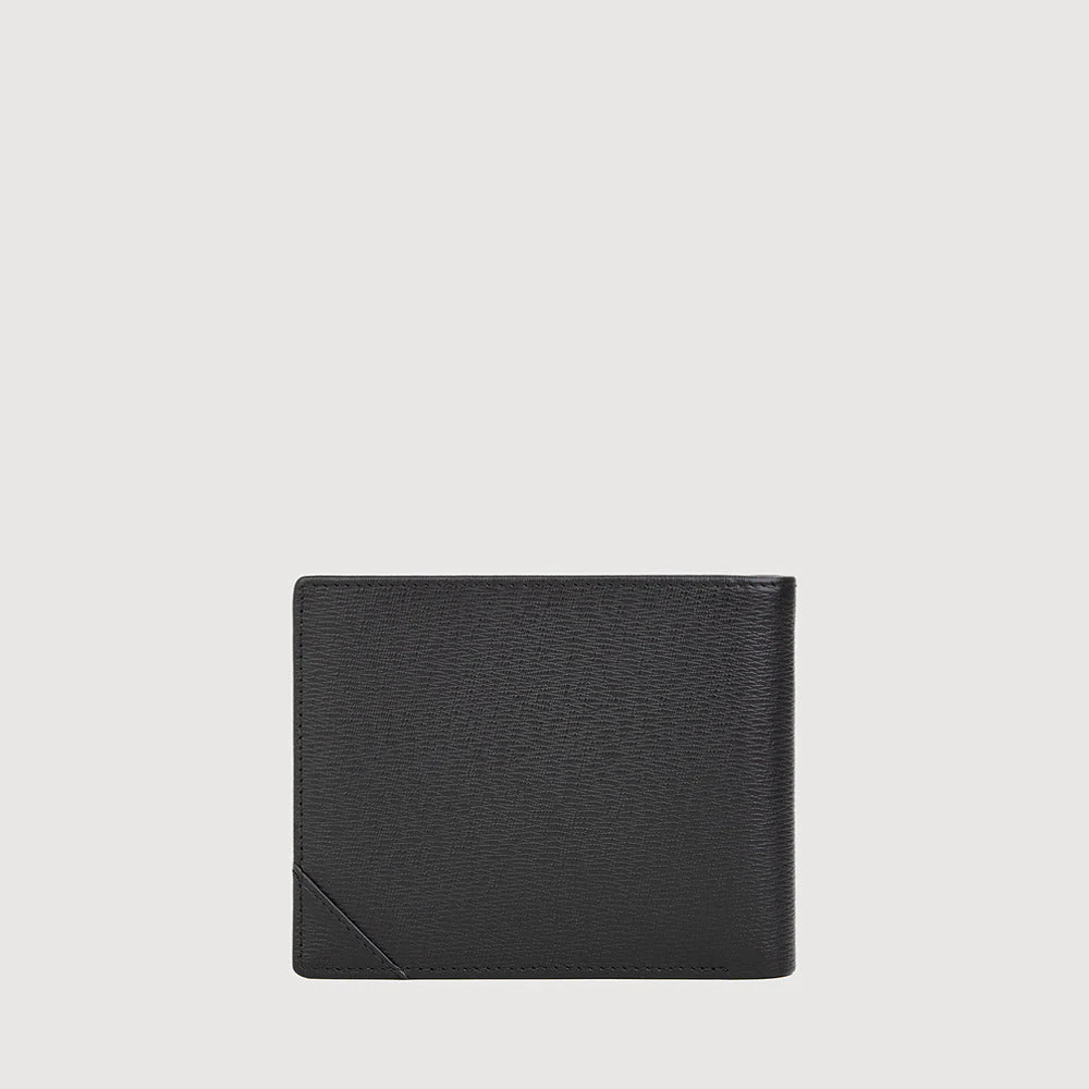 SLATE CENTRE FLAP WALLET WITH COIN COMPARTMENT - Image 8