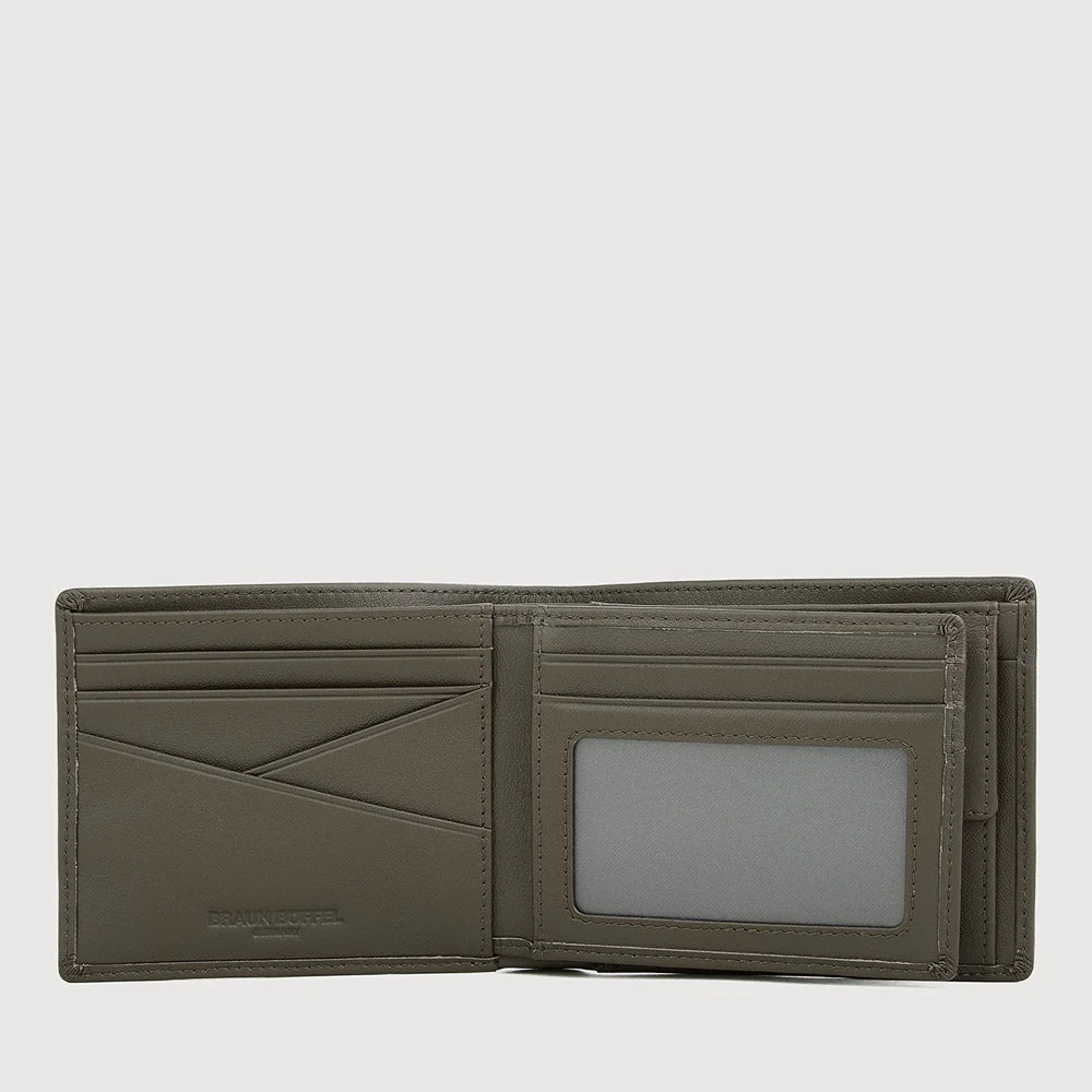STUDIO CENTRE FLAP WALLET WITH COIN COMPARTMENT - Image 4