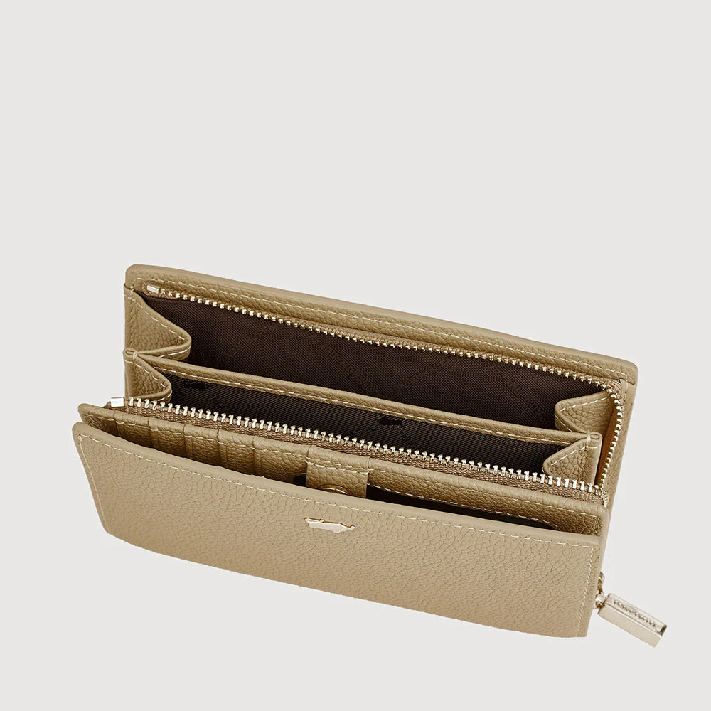 URANIA BIFOLD SHORT WALLET WITH EXTERNAL COIN COMPARTMENT - Image 10