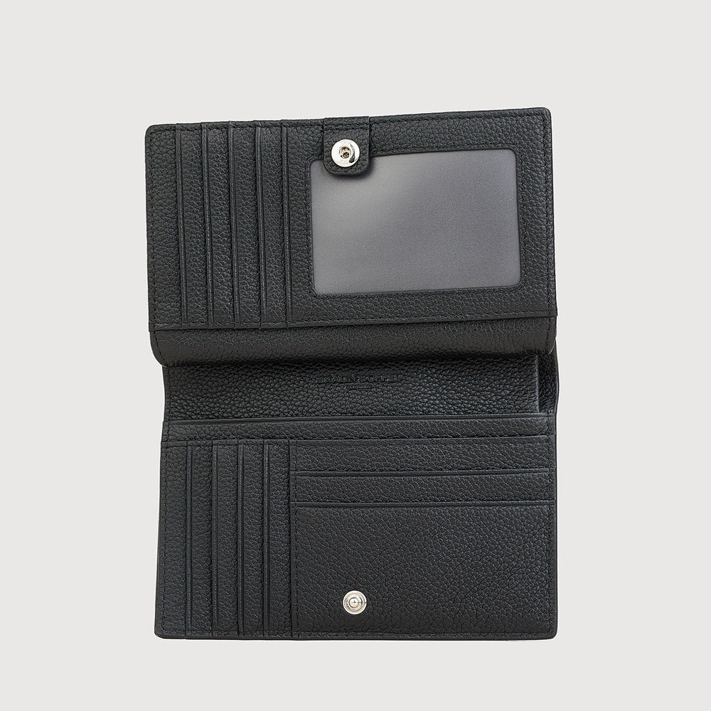 URANIA BIFOLD SHORT WALLET WITH EXTERNAL COIN COMPARTMENT - Image 4